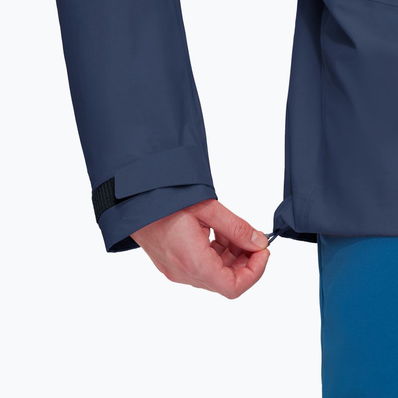 Куртка дощовик чоловіча Mammut Taiss HS синя 1010-29391-5118-116 6