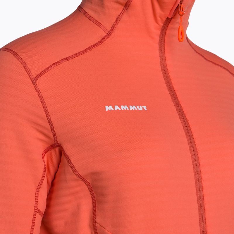 Кофта флісова жіноча Mammut Taiss Light ML Hooded рожева 1014-04540-3747-112 3