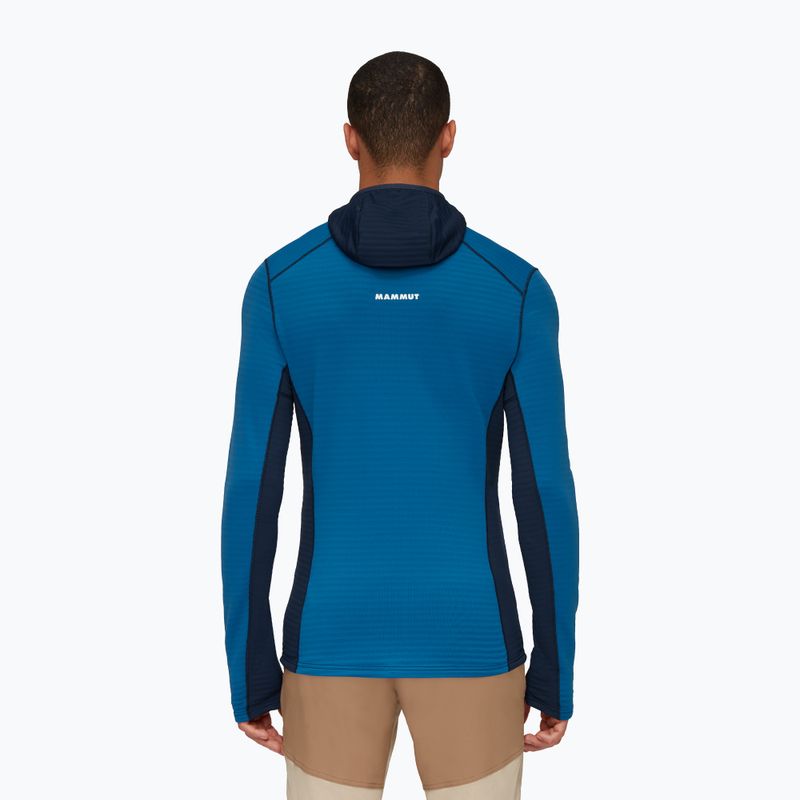 Кофта флісова чоловіча Mammut Taiss Light ML Hooded блакитна 1014-04530-50554-114 2