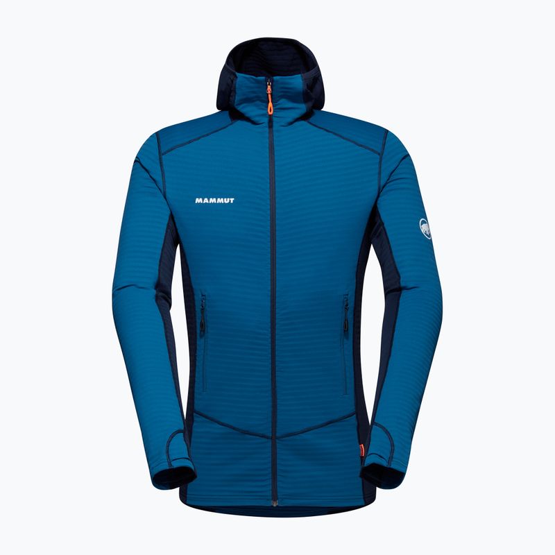 Кофта флісова чоловіча Mammut Taiss Light ML Hooded блакитна 1014-04530-50554-114 8