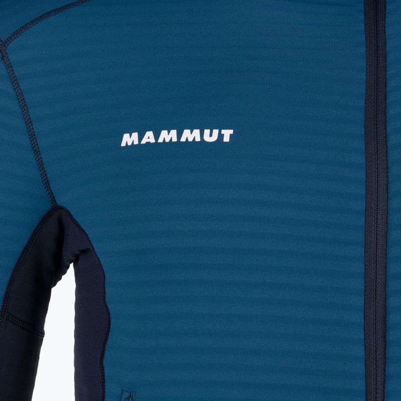 Кофта флісова чоловіча Mammut Taiss Light ML Hooded блакитна 1014-04530-50554-114 6