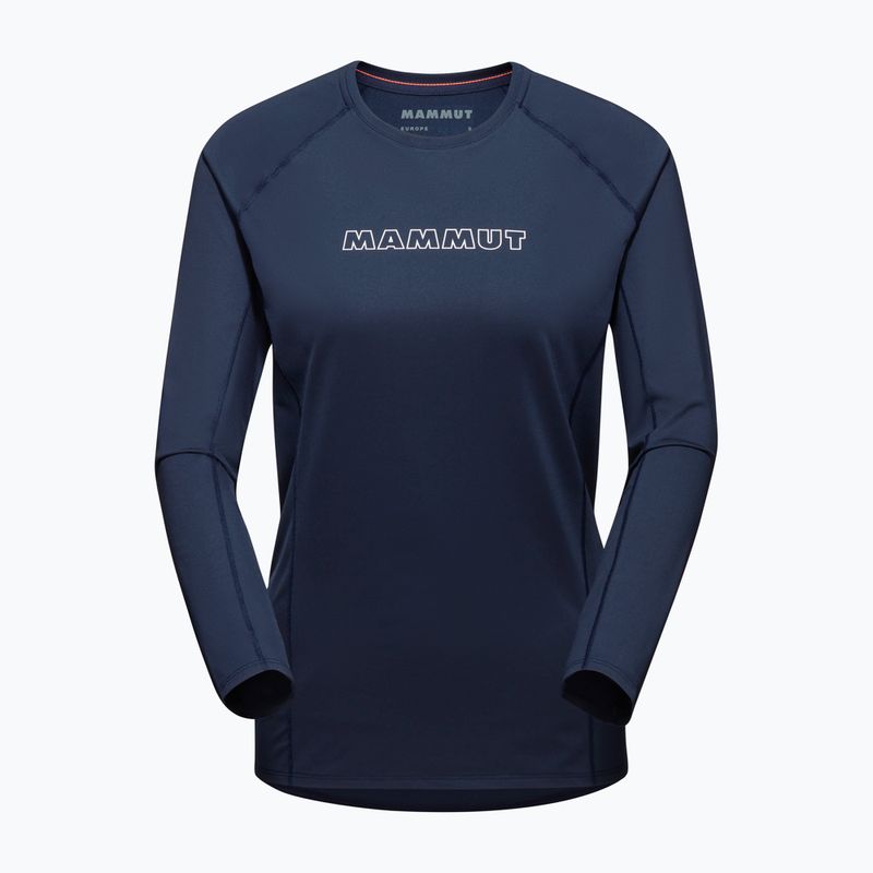 Футболка трекінгова жіноча Mammut Selun FL Logo синя 1016-01450-5118-112