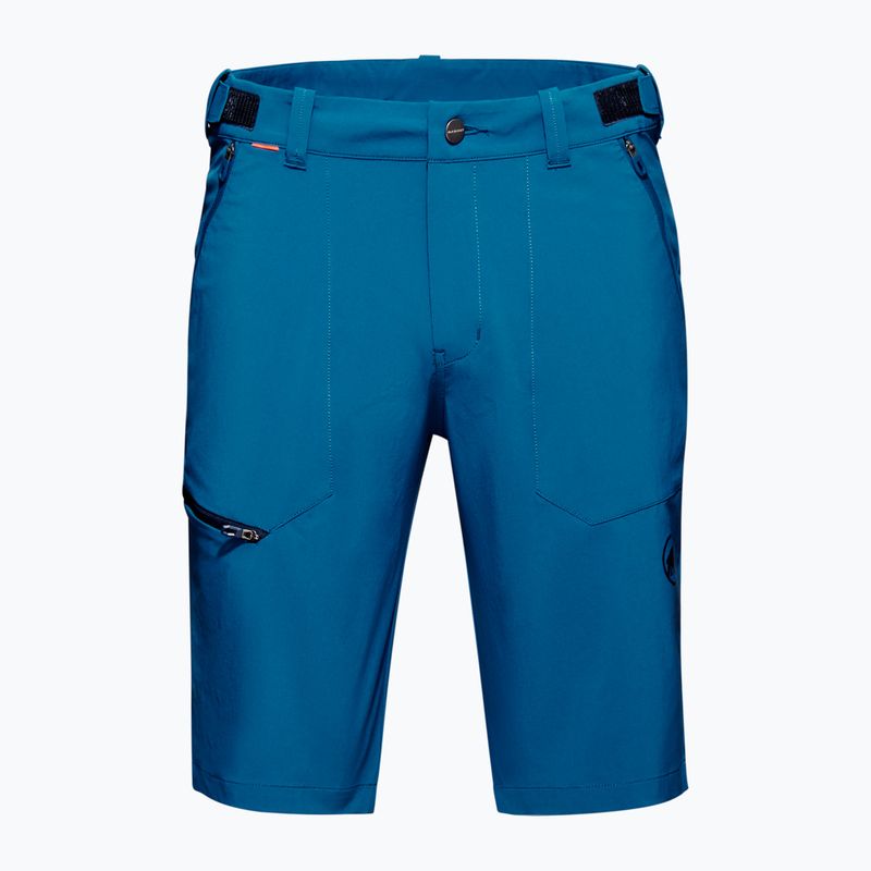 Шорти трекінгові чоловічі Mammut Runbold Roll Cuff блакитні 1023-00710-50550-46-10 7