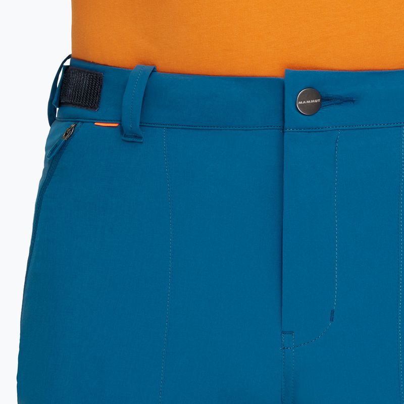Шорти трекінгові чоловічі Mammut Runbold Roll Cuff блакитні 1023-00710-50550-46-10 4