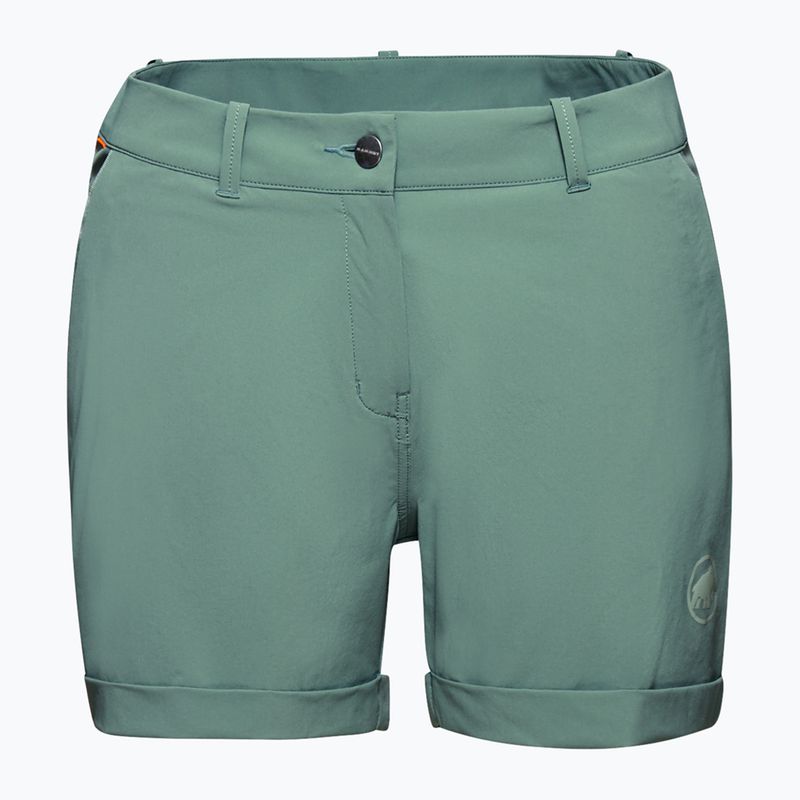 Шорти трекінгові жіночі Mammut Runbold Roll Cuff зелені 1023-00700-40236-36-10 4