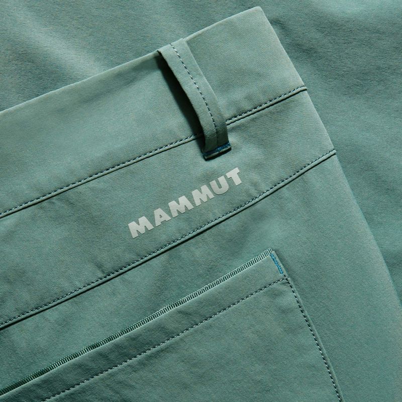 Шорти трекінгові жіночі Mammut Runbold Roll Cuff зелені 1023-00700-40236-36-10 8