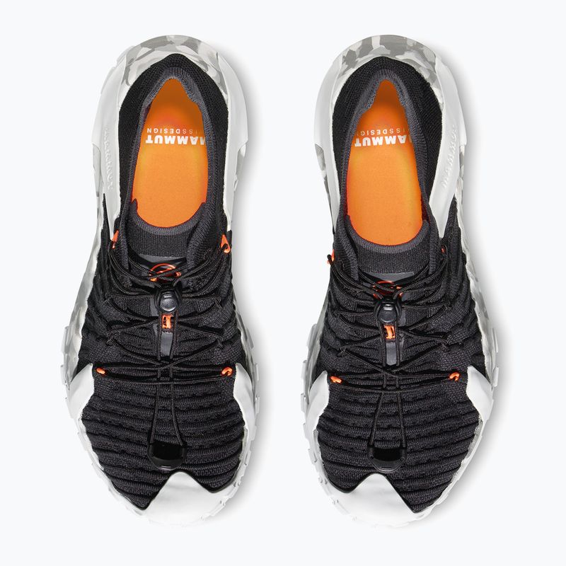 Кросівки жіночі Mammut Hueco Knit II Low black/light ice gray 3