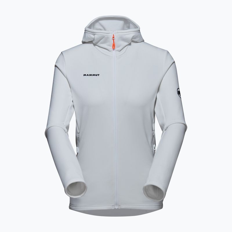 Кофта трекінгова жіноча Mammut Aconcagua Light ML Hooded біла 7