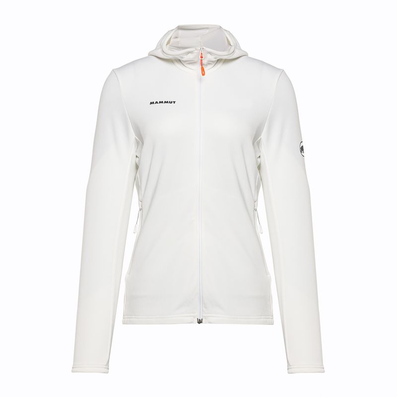 Кофта трекінгова жіноча Mammut Aconcagua Light ML Hooded біла 4