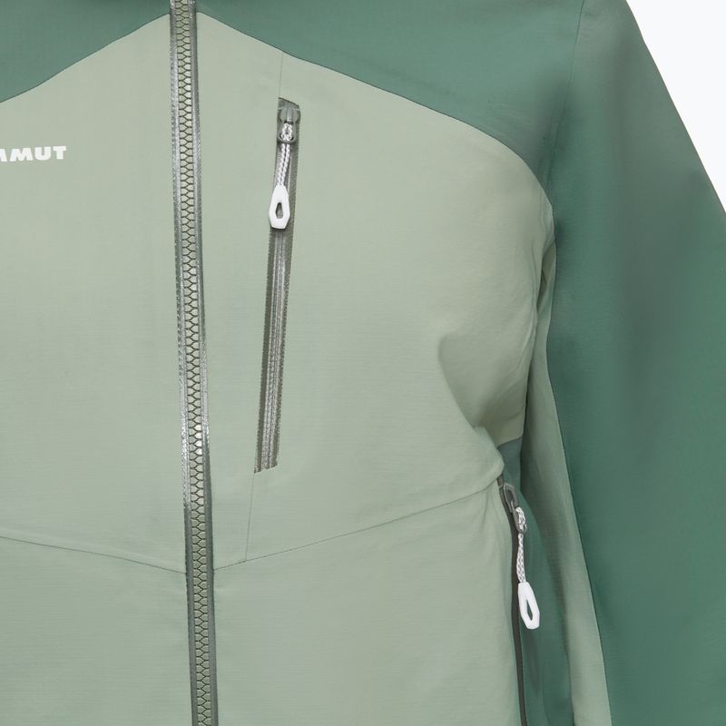 Куртка дощовик жіноча Mammut Alto Guide HS Hooded зелена 1010-29570-40240-114 5