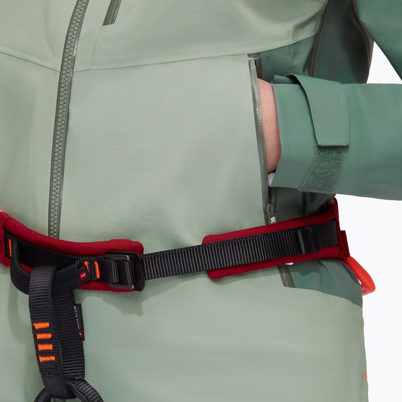 Куртка дощовик жіноча Mammut Alto Guide HS Hooded зелена 1010-29570-40240-114 8
