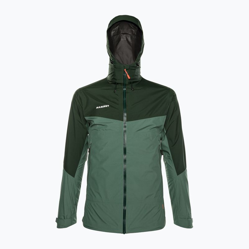 Куртка дощовик чоловіча Mammut Convey Tour HS Hooded зелена