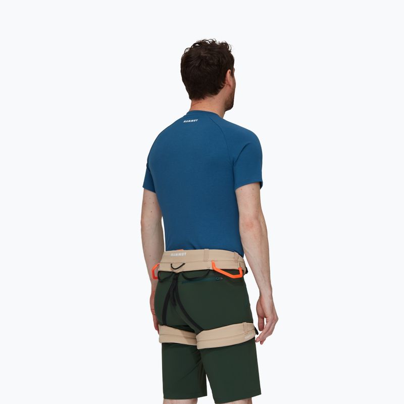 Страхувальний пояс для скелелазіння чоловічий Mammut Togir 2.0 3 Slide savannah 6