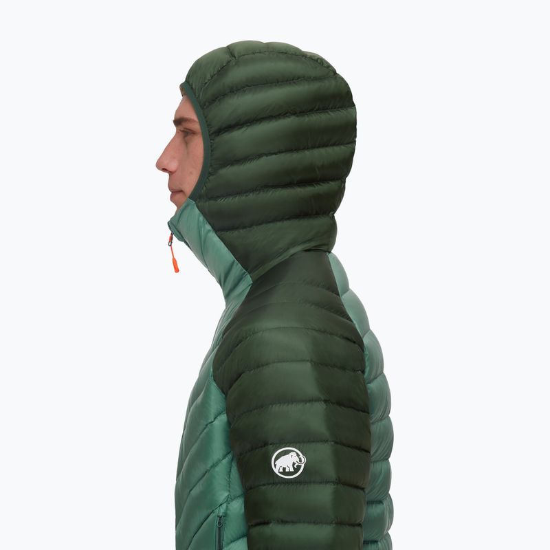 Пуховик чоловічий Mammut Broad Peak IN dark jade/woods 4