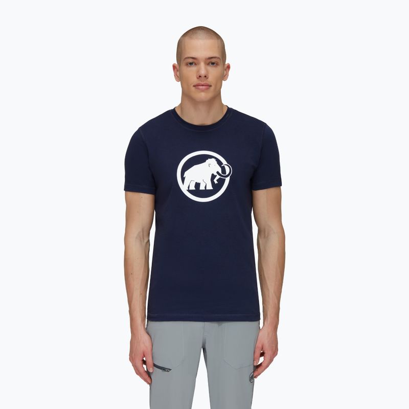 Футболка трекінгова чоловіча Mammut Core Classic синя 1017-05890