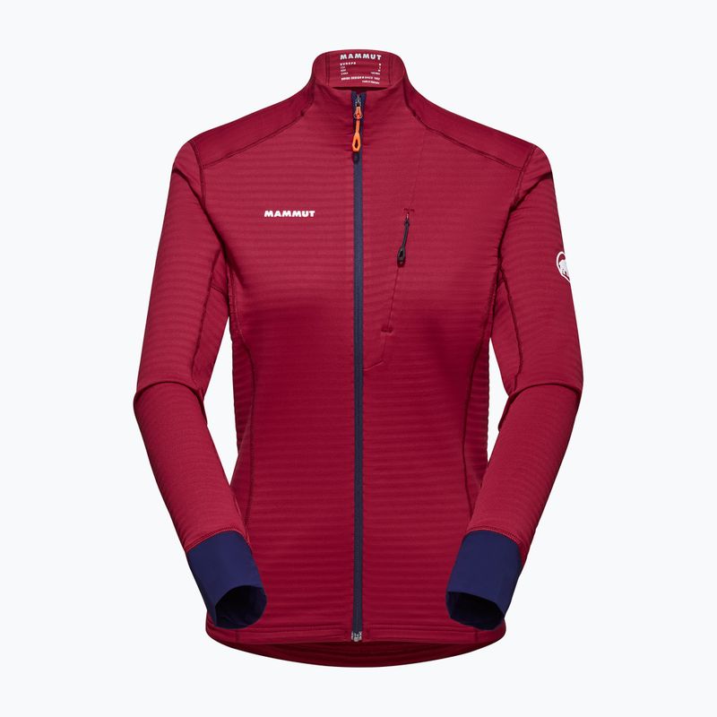 Кофта трекінгова жіноча Mammut Taiss Light ML blood red/marine 9