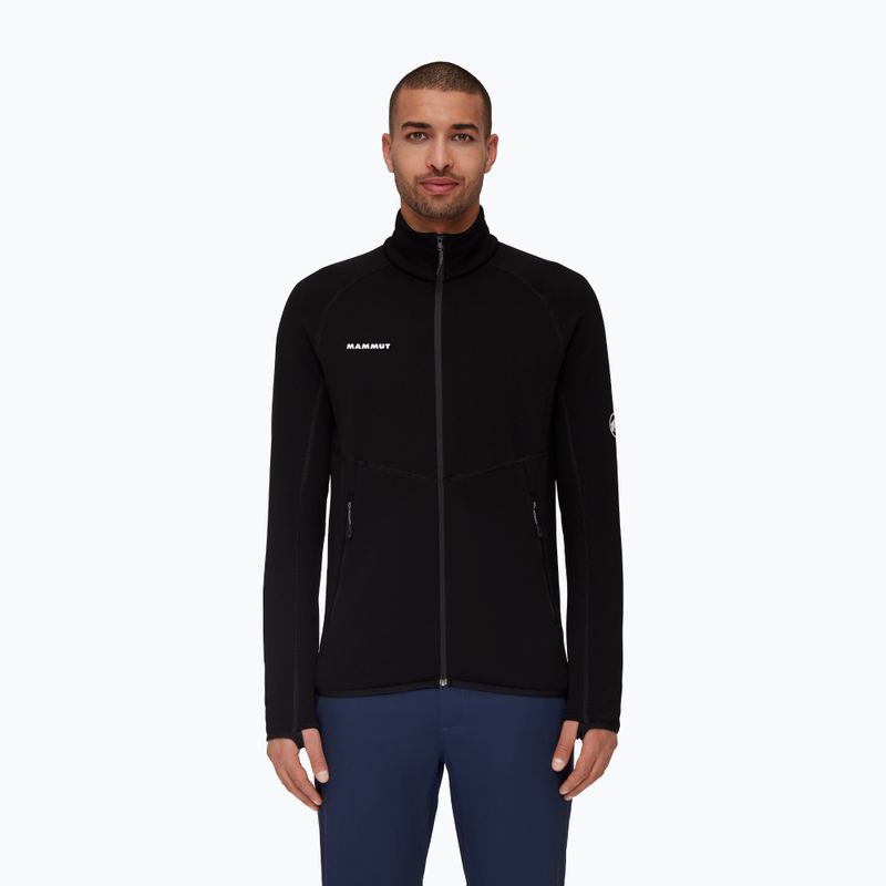 Кофта трекінгова чоловіча Mammut Aconcagua ML black