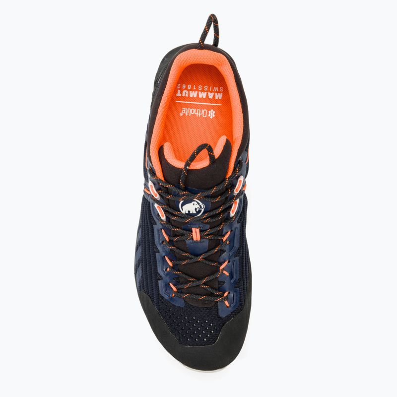 Жіночі кросівки Mammut Alnasca Knit III Low GTX морські/чорні 5