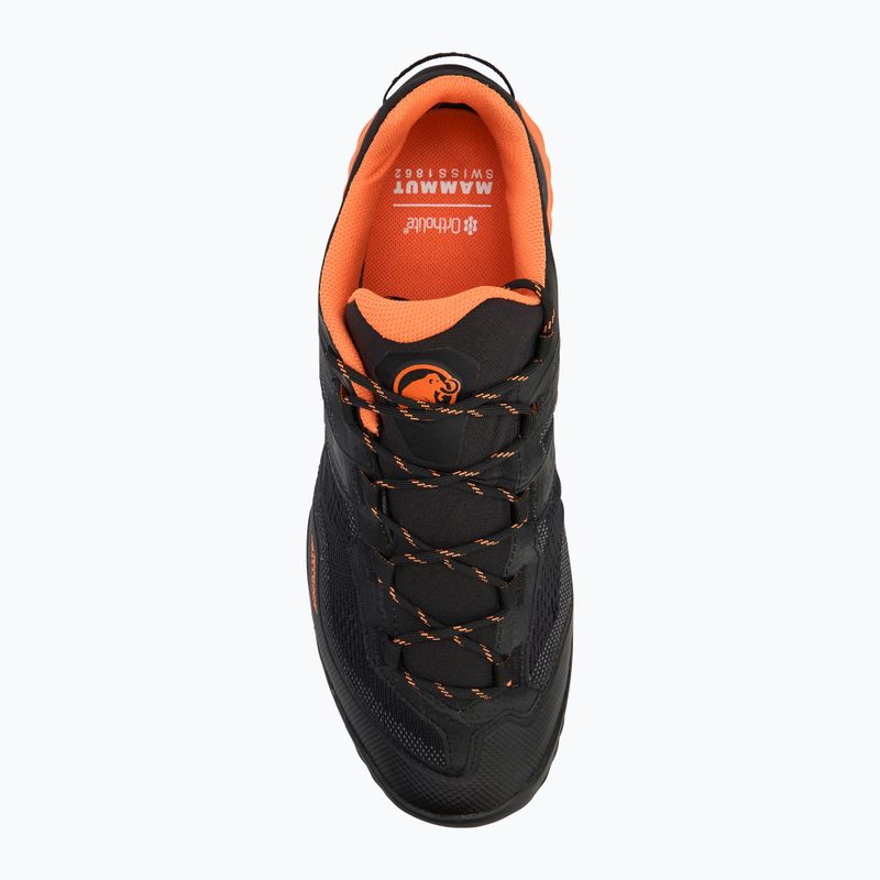 Черевики трекінгові чоловічі Mammut Ducan II Low GTX black/ dark tangerine 5