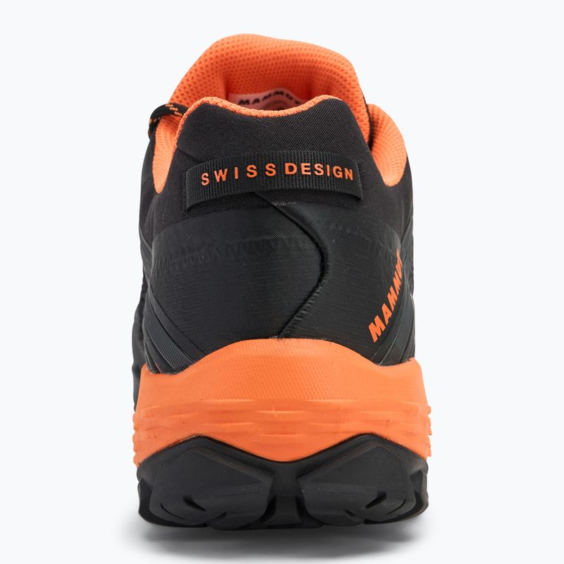 Черевики трекінгові чоловічі Mammut Ducan II Low GTX black/ dark tangerine 6