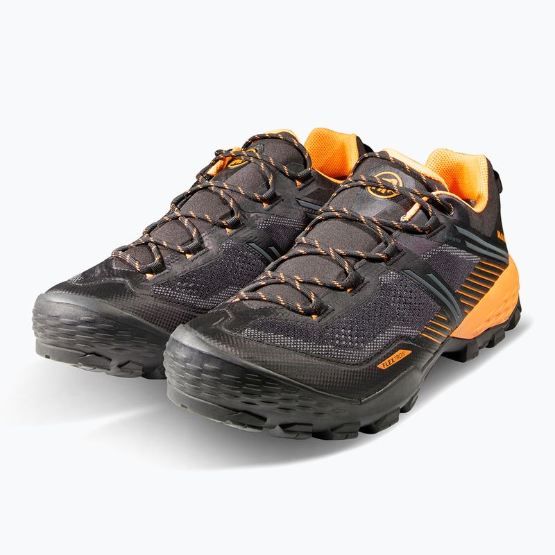 Черевики трекінгові чоловічі Mammut Ducan II Low GTX black/ dark tangerine 11