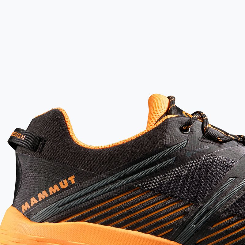 Черевики трекінгові чоловічі Mammut Ducan II Low GTX black/ dark tangerine 14