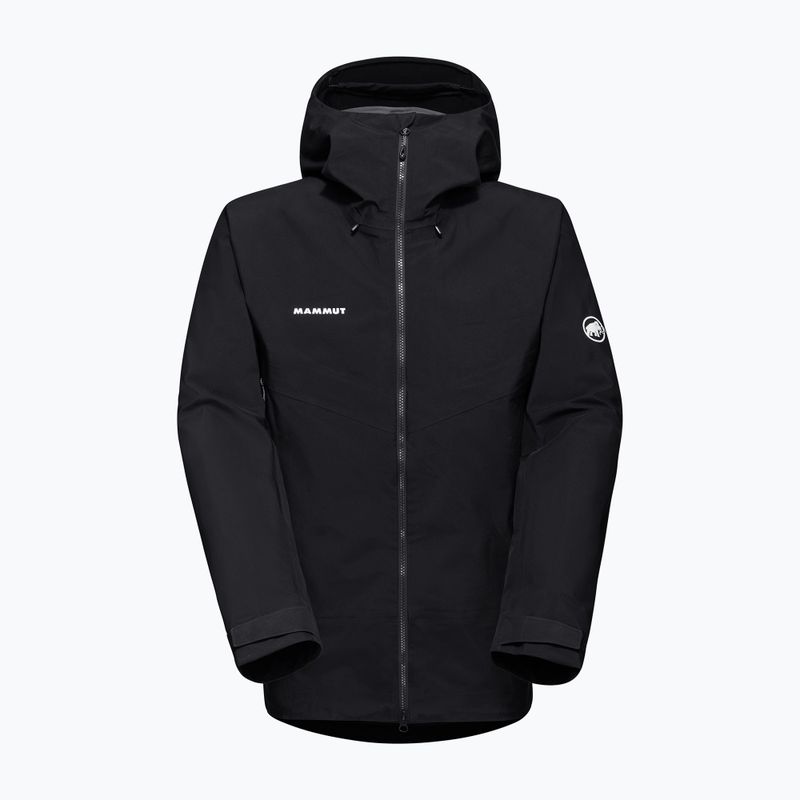 Куртка протидощова чоловіча Mammut Crater IV HS Hooded black 9