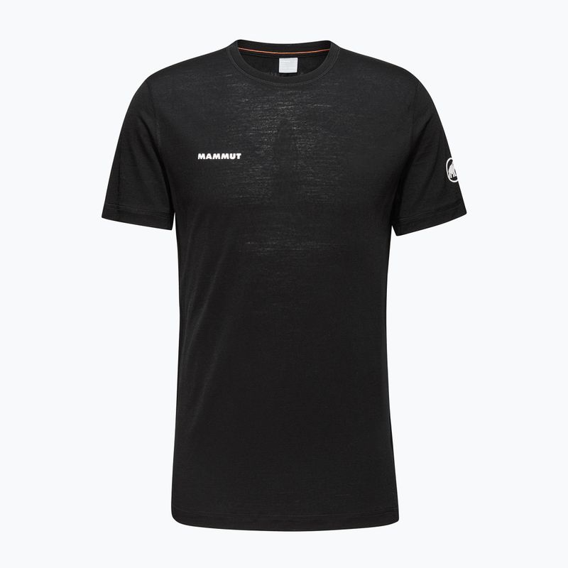Чоловіча трекінгова сорочка Mammut Tree Wool FL чорна 4