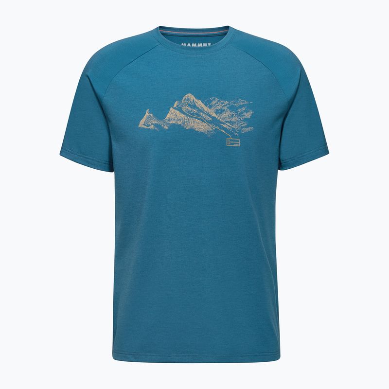 Чоловіча трекінгова сорочка Mammut Mountain Finsteraarhorn deep ice 4
