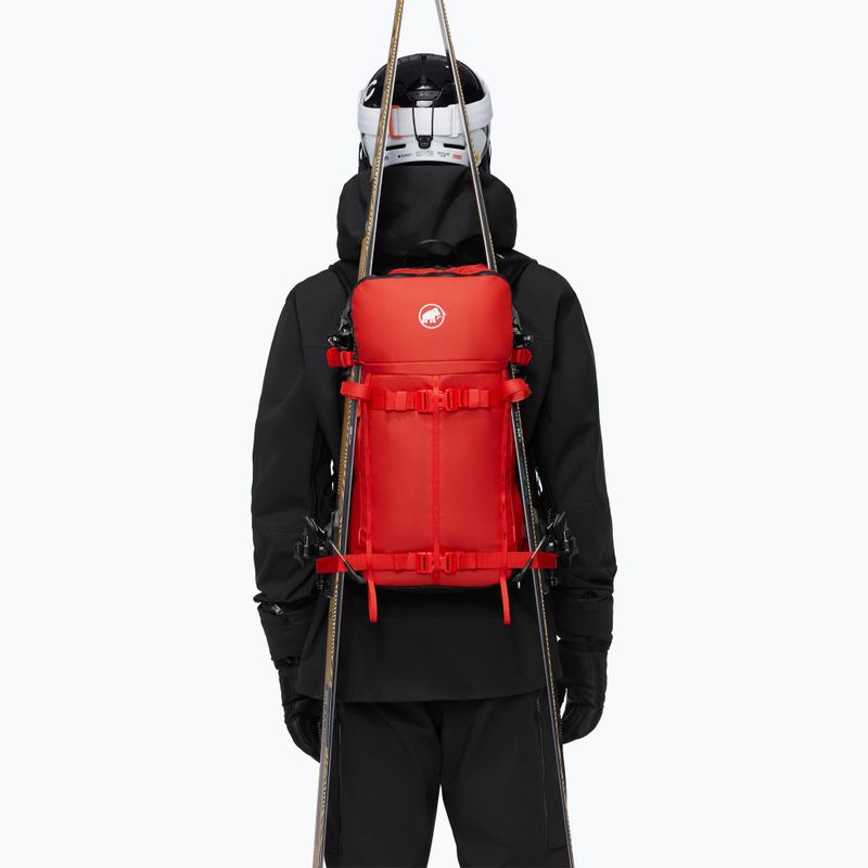 Рюкзак гірськолижний Mammut Nirvana 22 л mammut red/black 5