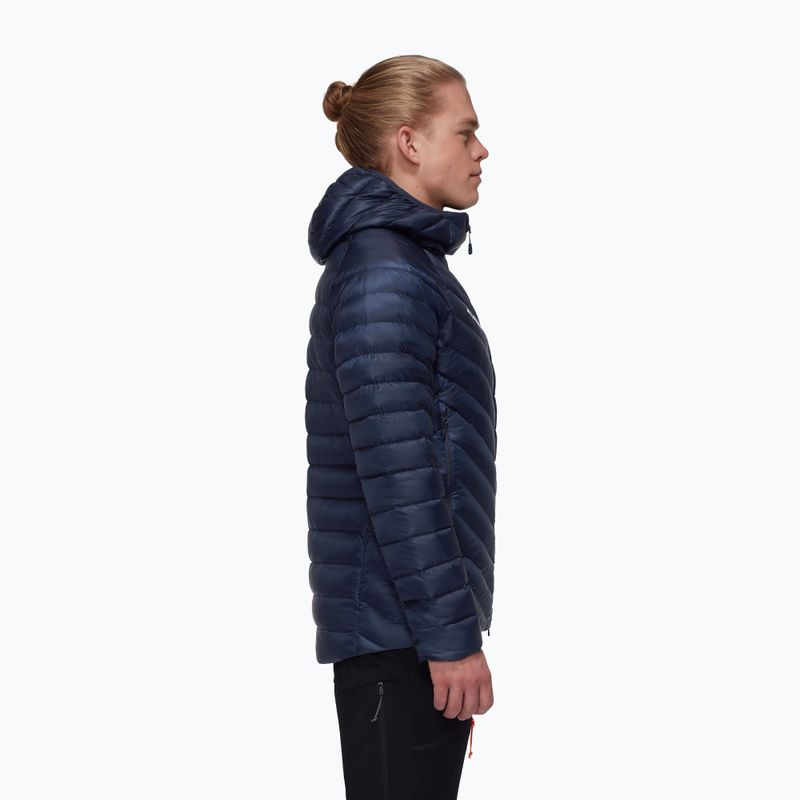 Пуховик чоловічий Mammut Broad Peak IN Hooded marine black 3
