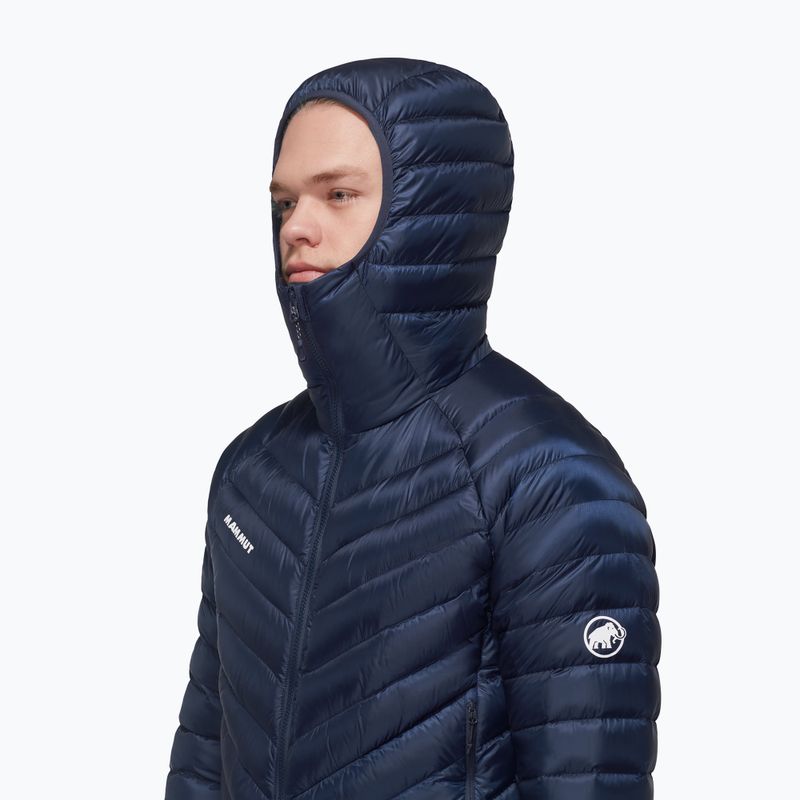 Пуховик чоловічий Mammut Broad Peak IN Hooded marine black 4