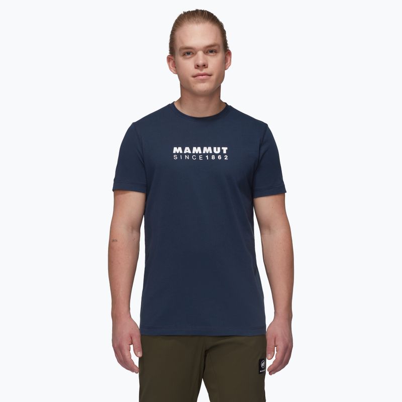 Футболка чоловіча Mammut Core Logo marine