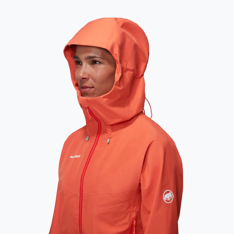 Куртка протидощова жіноча Mammut Crater IV HS Hooded peach 4