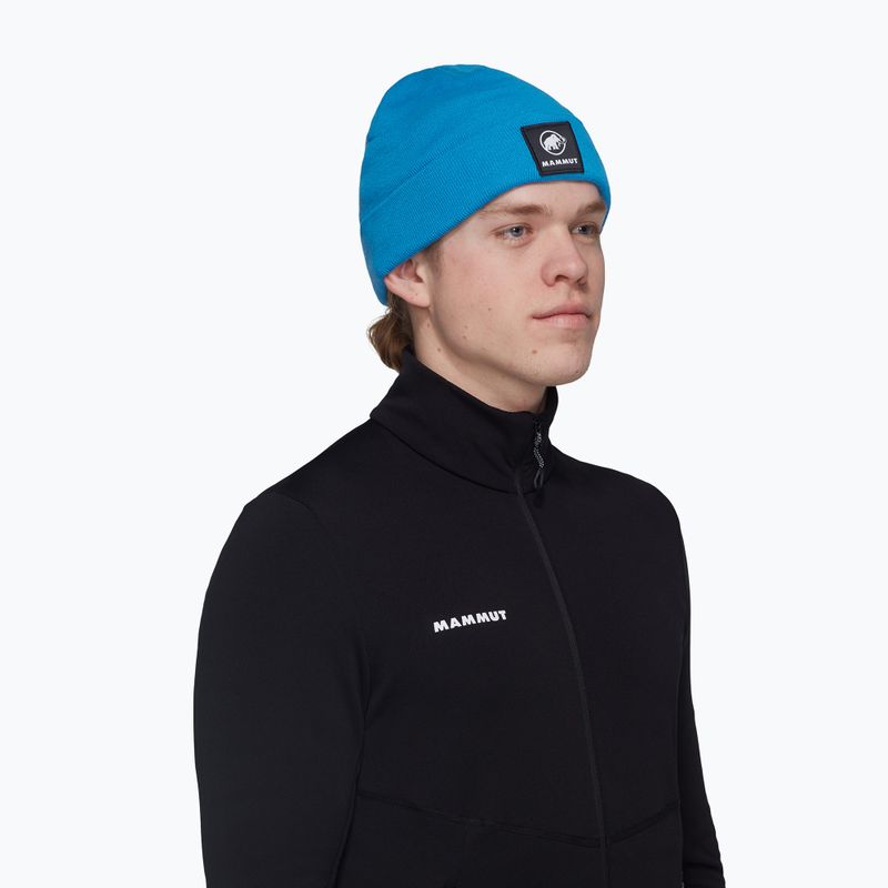 Шапка Mammut Fedoz glacier blue 3