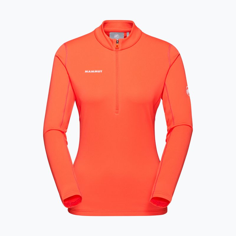 Кофта трекінгова жіноча Mammut Aenergy мл Half Zip Pull peach 4