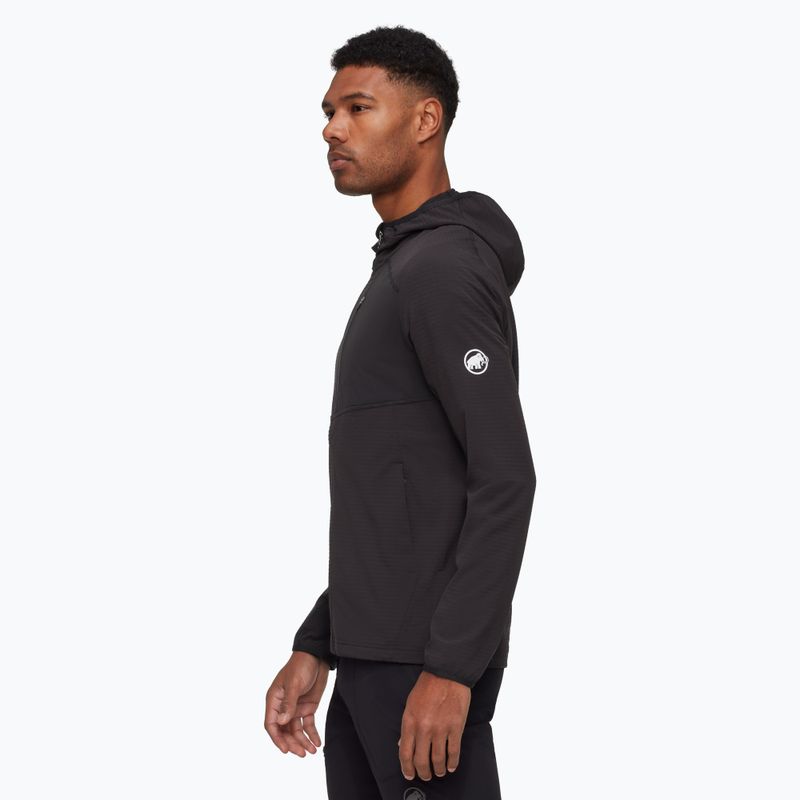 Кофта трекінгова жіноча Mammut Madris Light мл Hooded black 2