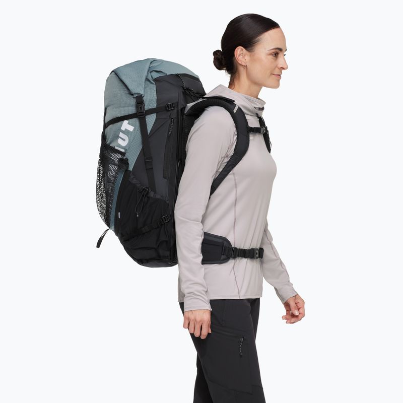 Рюкзак трекінговий жіночий Mammut Ducan Spine 50-60 л strata/black 6