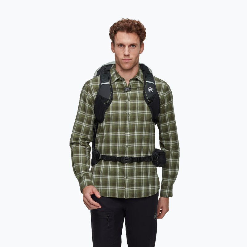 Рюкзак туристичний Mammut Ducan Spine 28-35 л silver sage/black 6