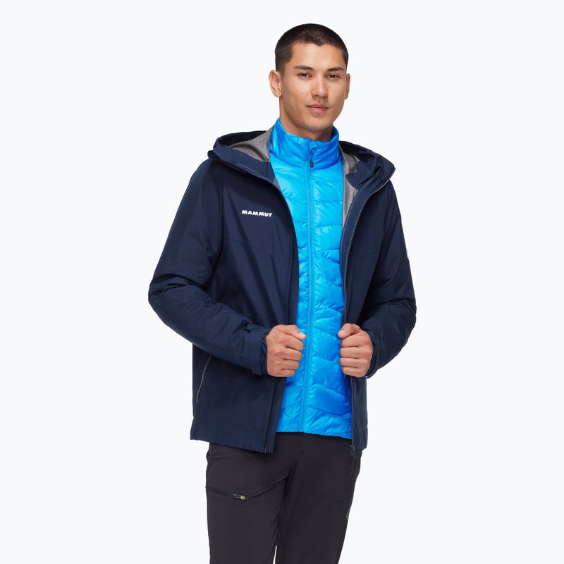 Куртка 3в1 чоловіча Mammut Convey 3 in 1 HS Hooded marine/ glacier blue