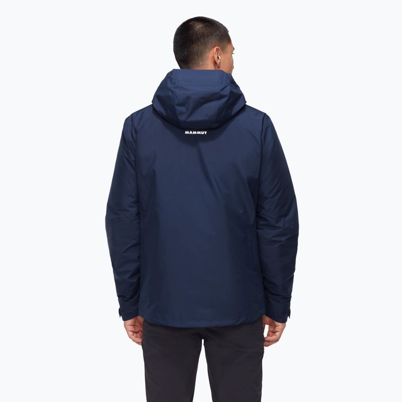 Куртка 3в1 чоловіча Mammut Convey 3 in 1 HS Hooded marine/ glacier blue 3