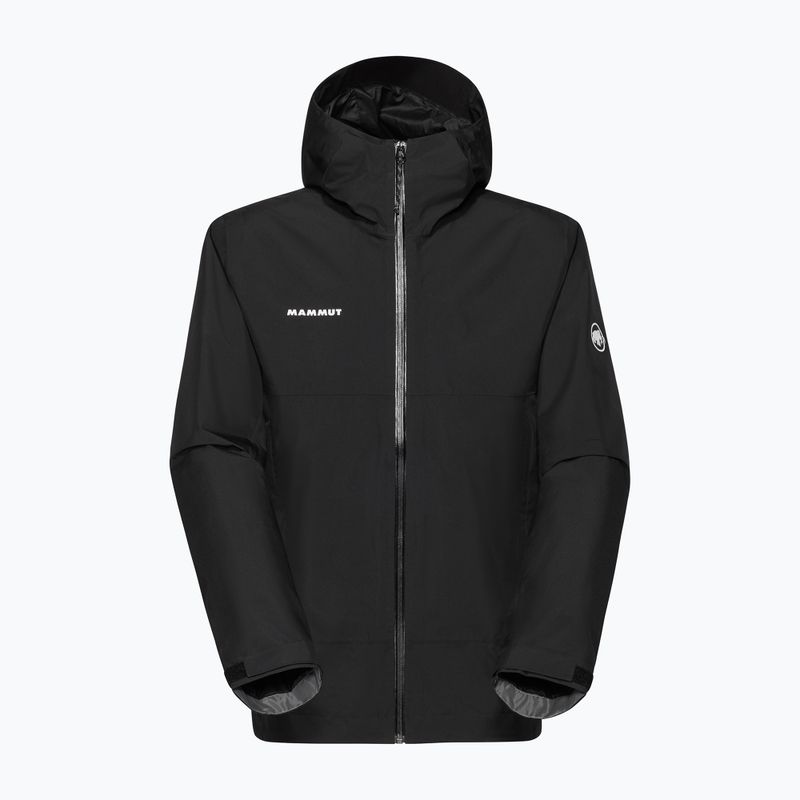 Куртка-дощовик чоловіча Mammut Treeline HS Hooded black 8