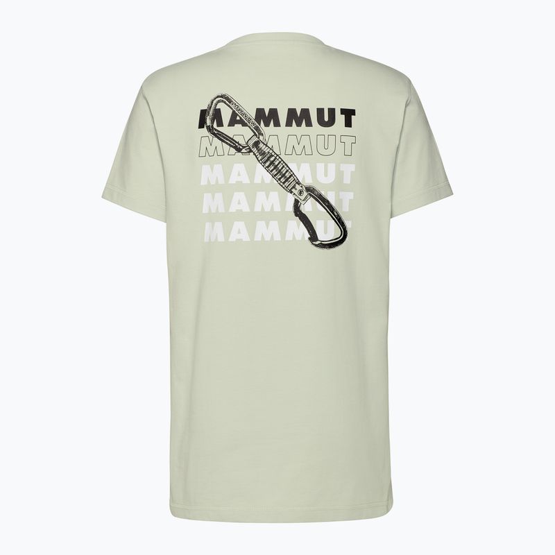 Футболка чоловіча Mammut Massone Quickdraw silver sage 2