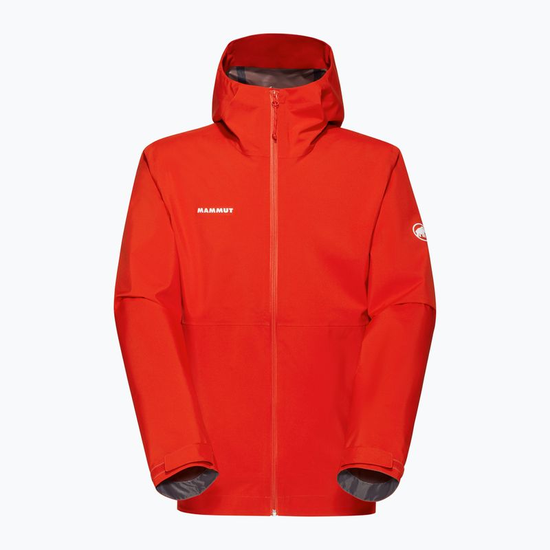 Куртка-дощовик чоловіча Mammut Мотузкаrd Light HS Hooded mammut red