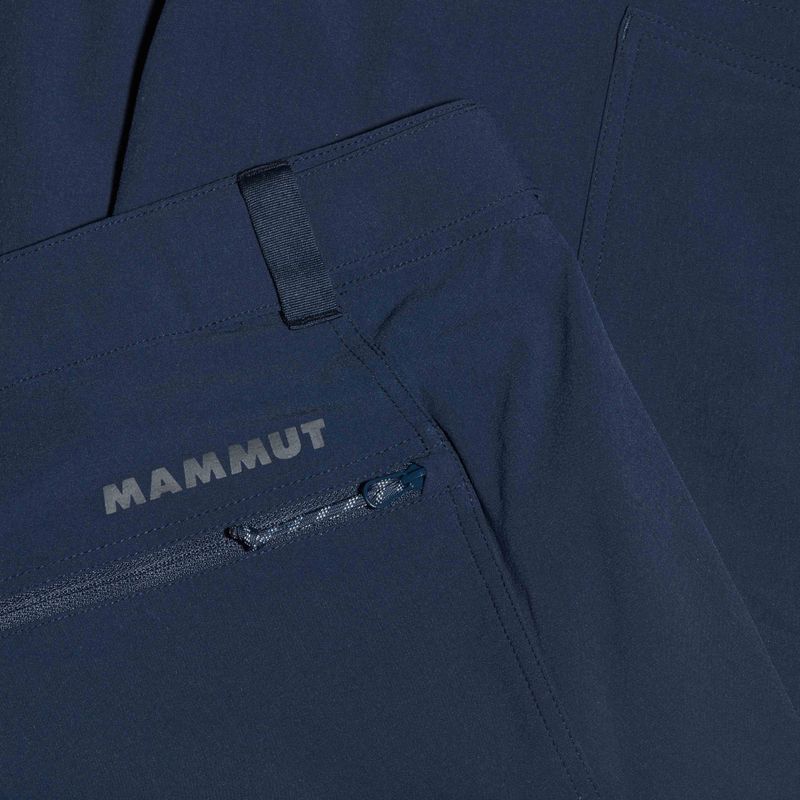 Шорти трекінгові чоловічі Mammut Runbold IV marine 7