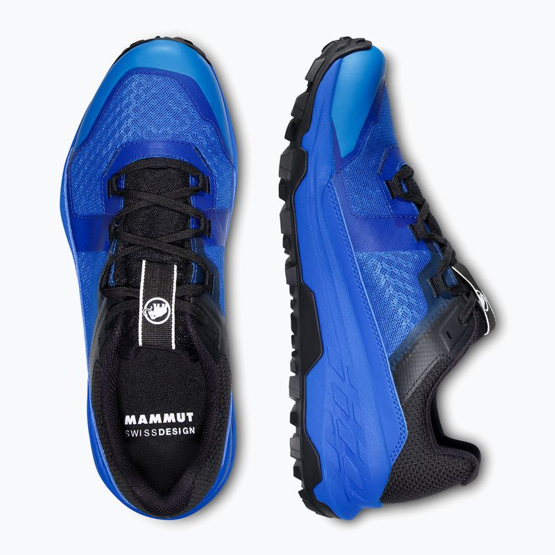 Кросівки туристичні чоловічі Mammut Girun II Low GTX glacier blue/black 2