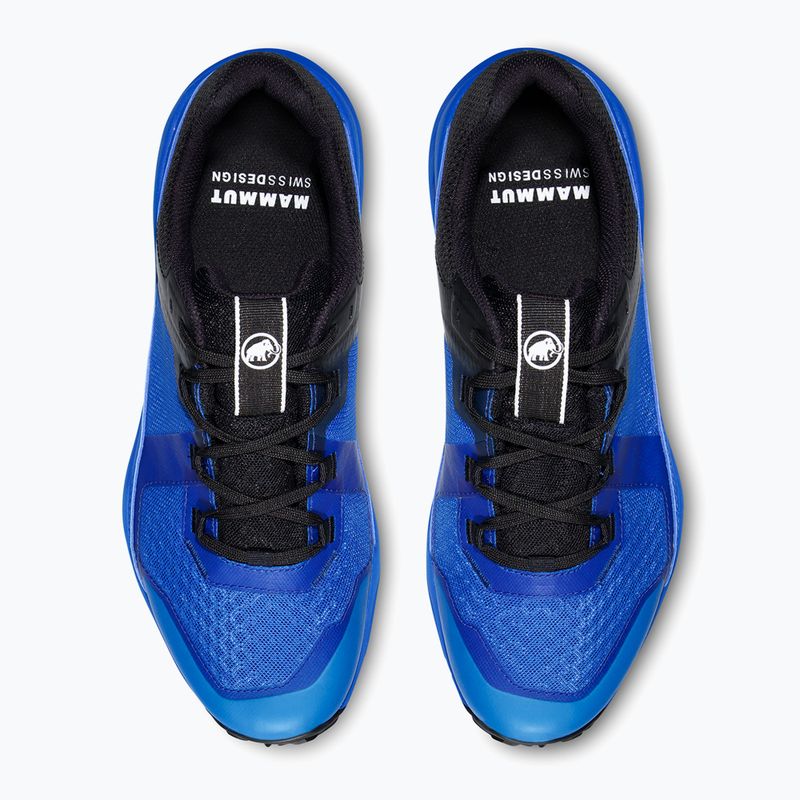 Кросівки туристичні чоловічі Mammut Girun II Low GTX glacier blue/black 3