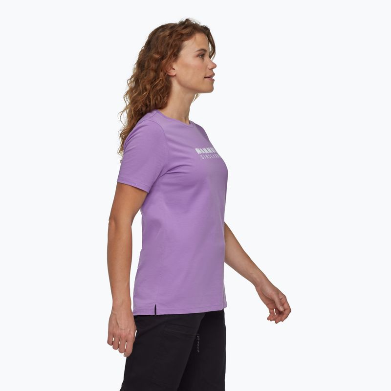 Футболка жіноча Mammut Core Classic lavandin 3
