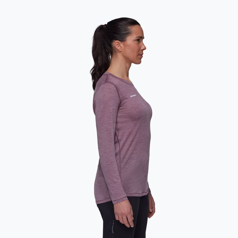 Лонгслів жіночий Mammut Tree Wool FL flux melange 01700 3
