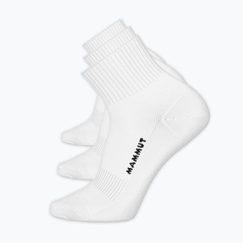 Шкарпетки Mammut Everyday Quarter 3 пари white/white/white